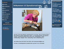 Tablet Screenshot of dyrealternativen.com